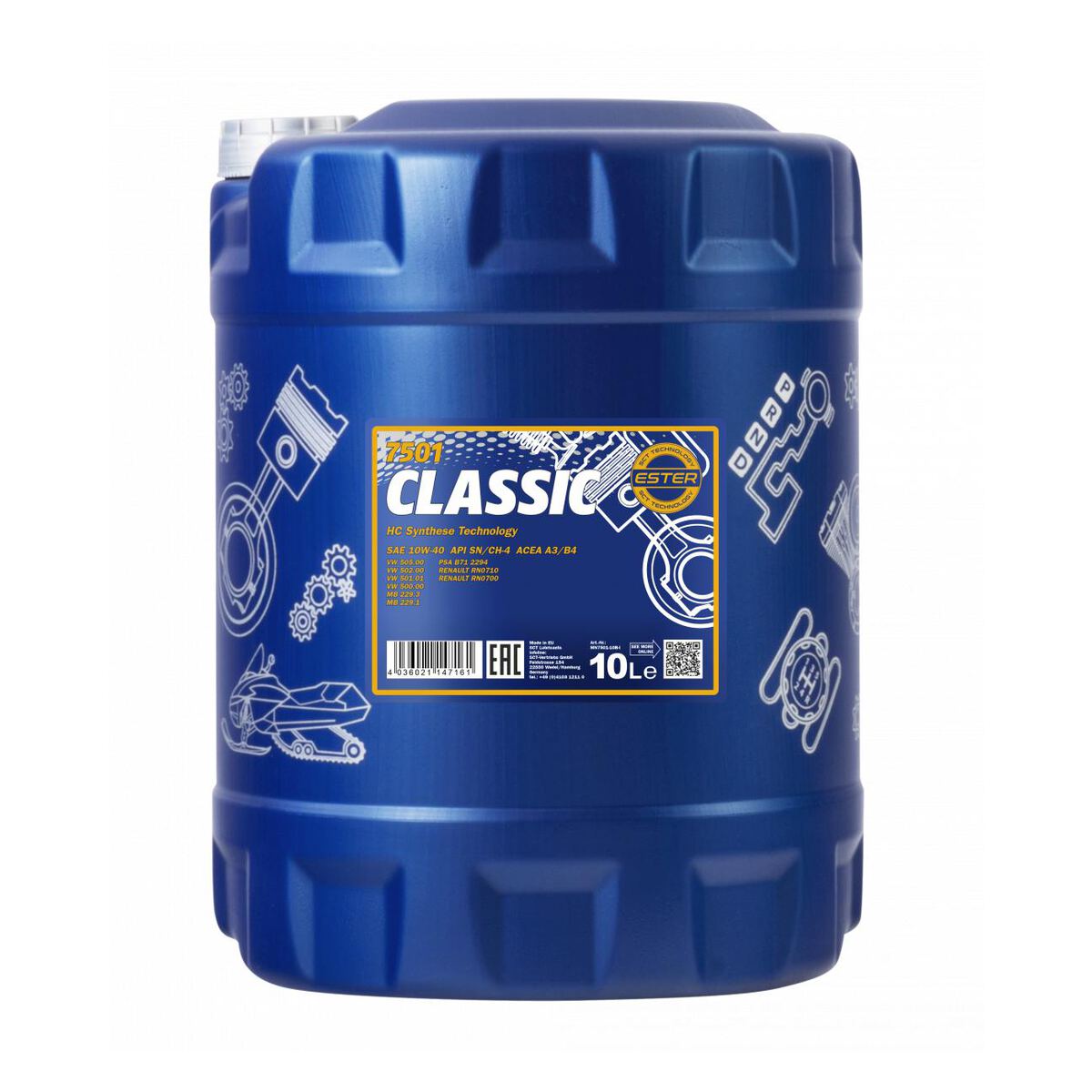MANNOL Classic 10W-40 7501